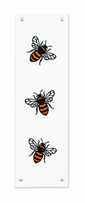 Bee Multi Colour Door Push Plate