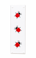 Ladybird Door Push Plate